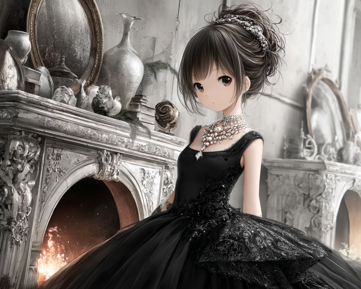 ネックレスがあるだけで大人になれた気がする | の人気AIイラスト・グラビア