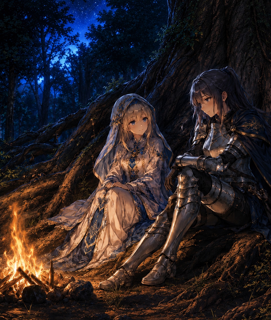 聖女と女騎士