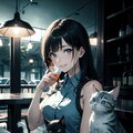 ここでお酒を飲むと，みんな猫に変わっていくのです 4枚目
