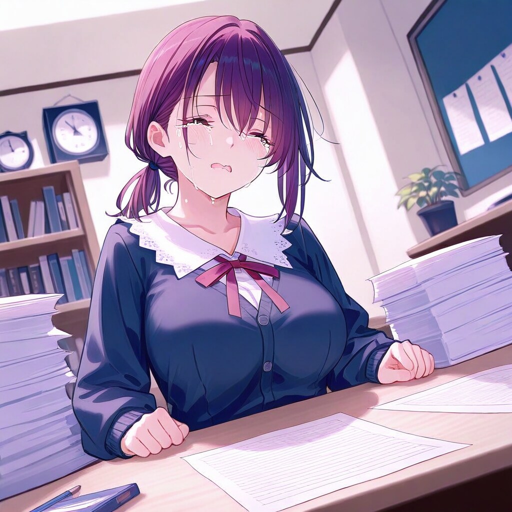 もう無理ですぅ・・・