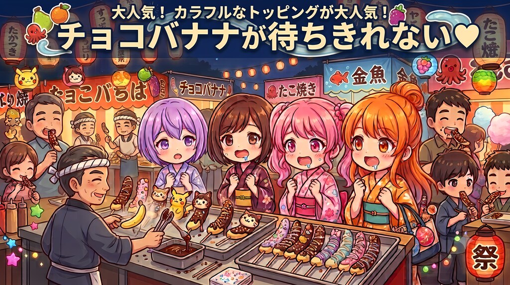 今日の夏休み（大人気チョコバナナ２）