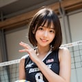バレーボール選手 9枚目