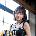 バレーボール選手 2枚目