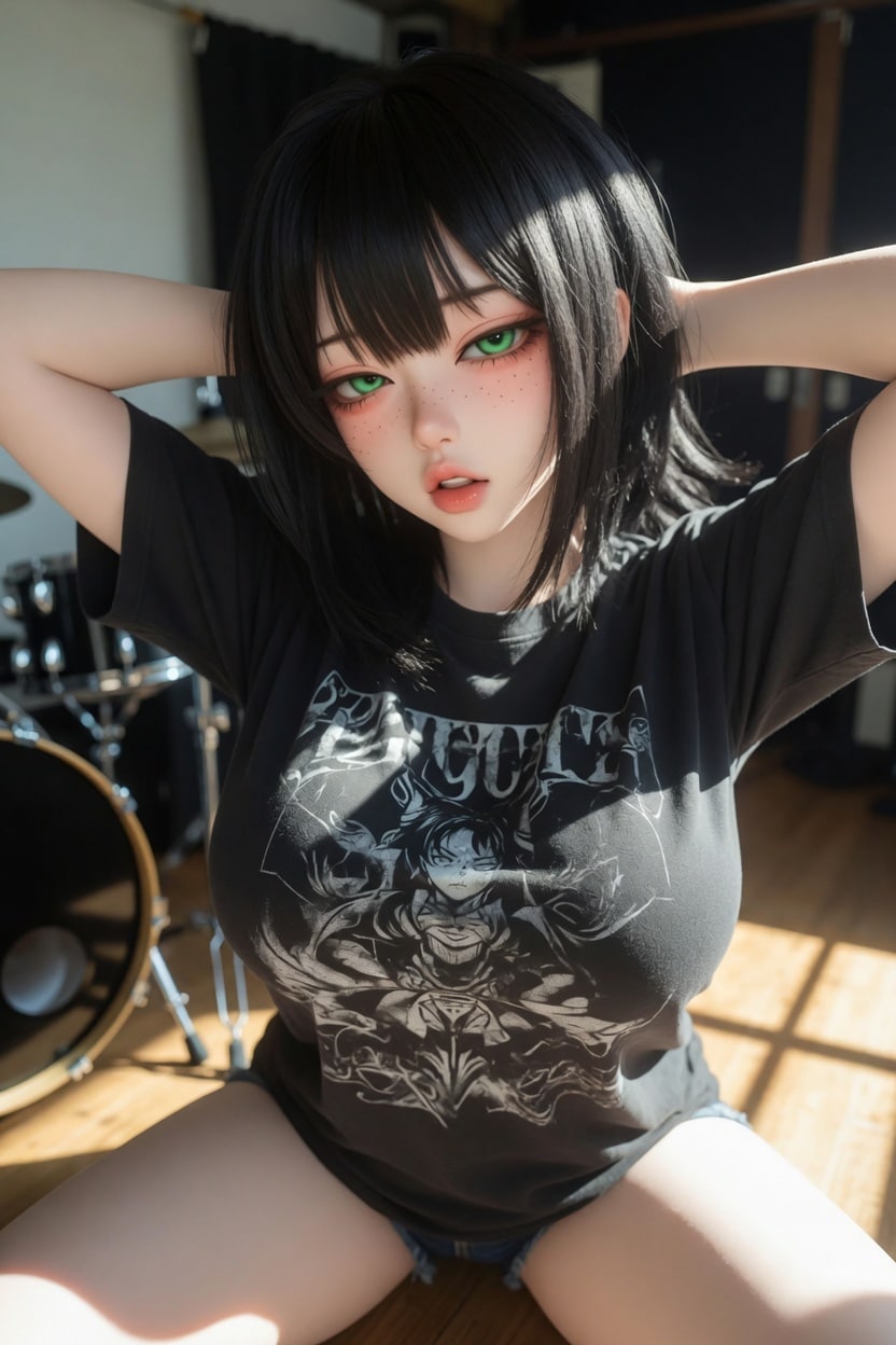 巨乳サブカル系女子