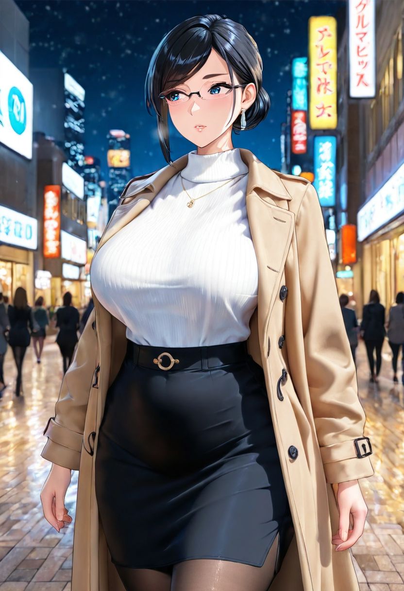 見回り中 | の人気AIイラスト・グラビア