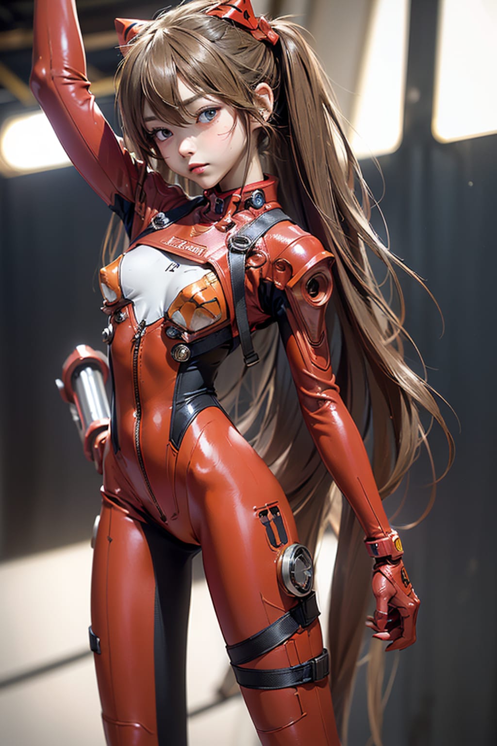 S.アスカ.L エヴァっぽいコスプレ。