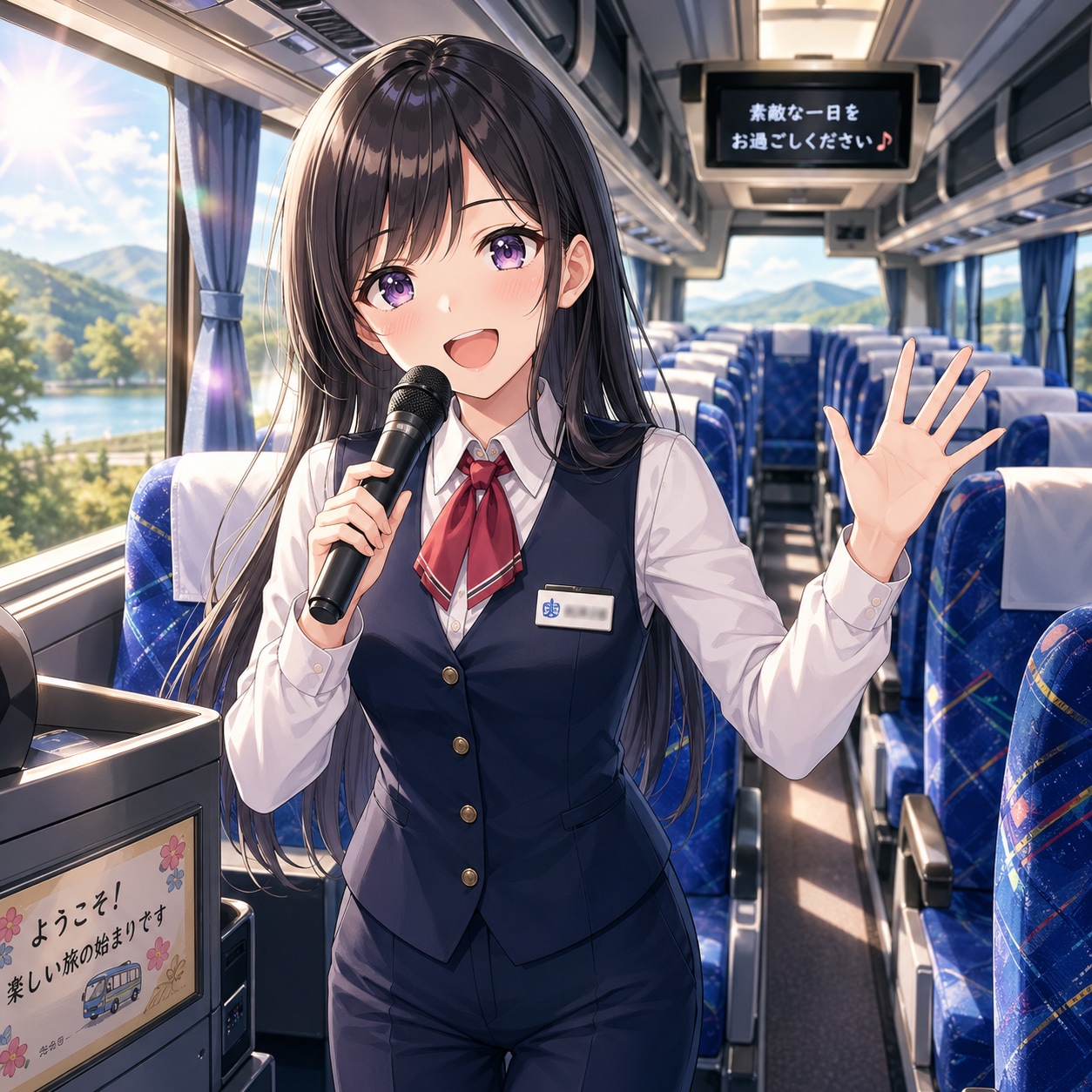 バスガイド美月ちゃん
