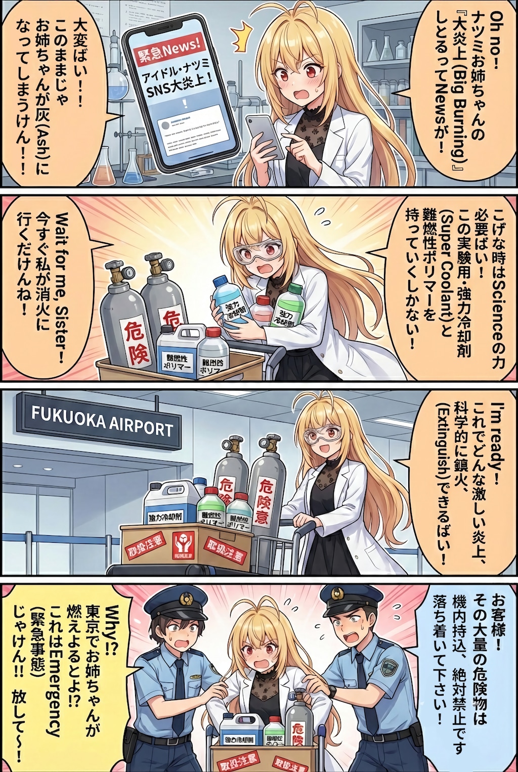 全力アイドルナツミちゃん〜ナツミ炎上中③完結編