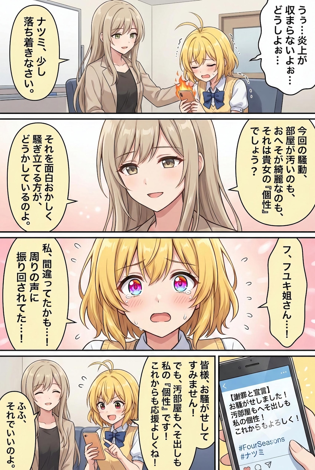 全力アイドルナツミちゃん〜ナツミ炎上中③完結編