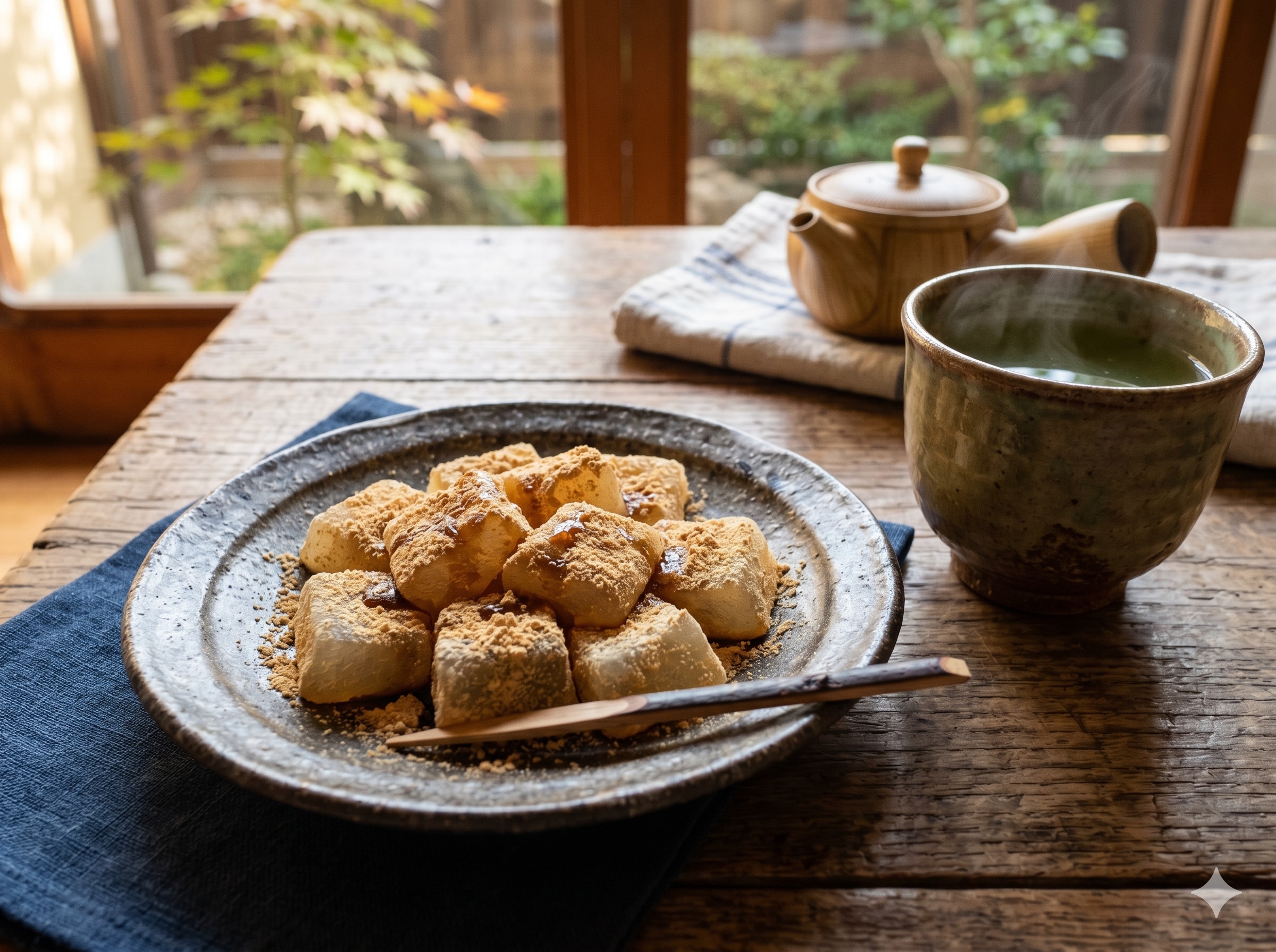 デザートのわらび餅 | の人気AIイラスト・グラビア