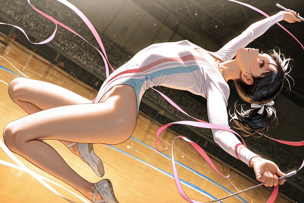 新体操女子