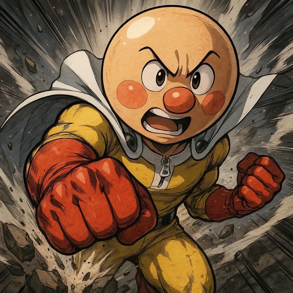 アンパンとマンでアンパンチです