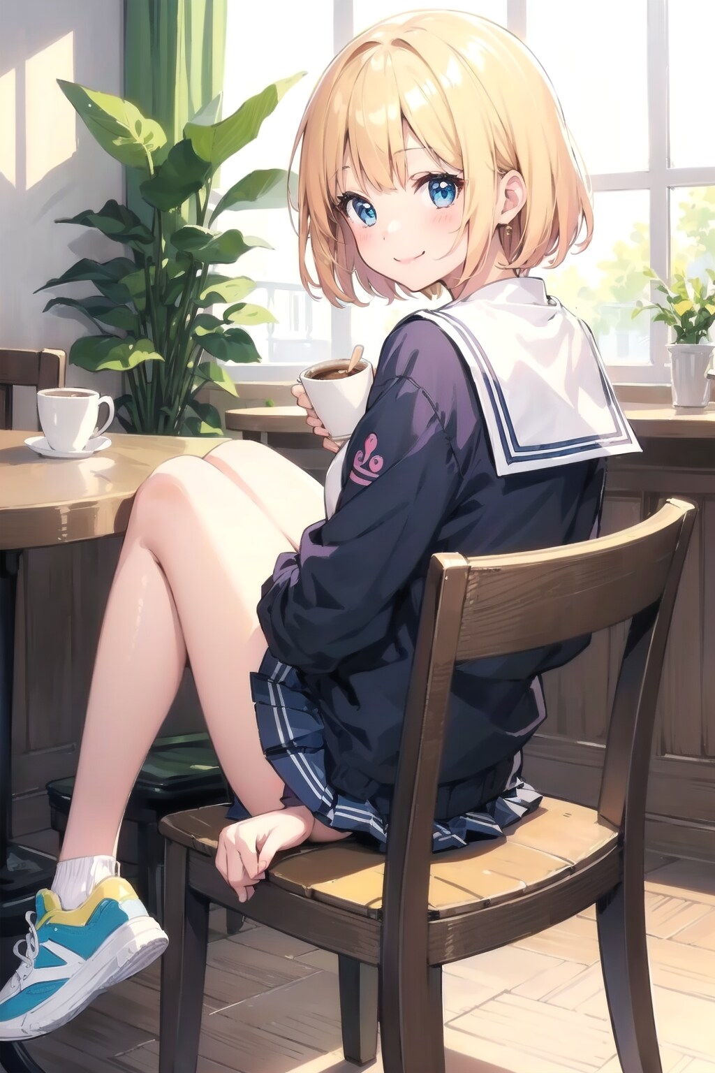 カフェで一息