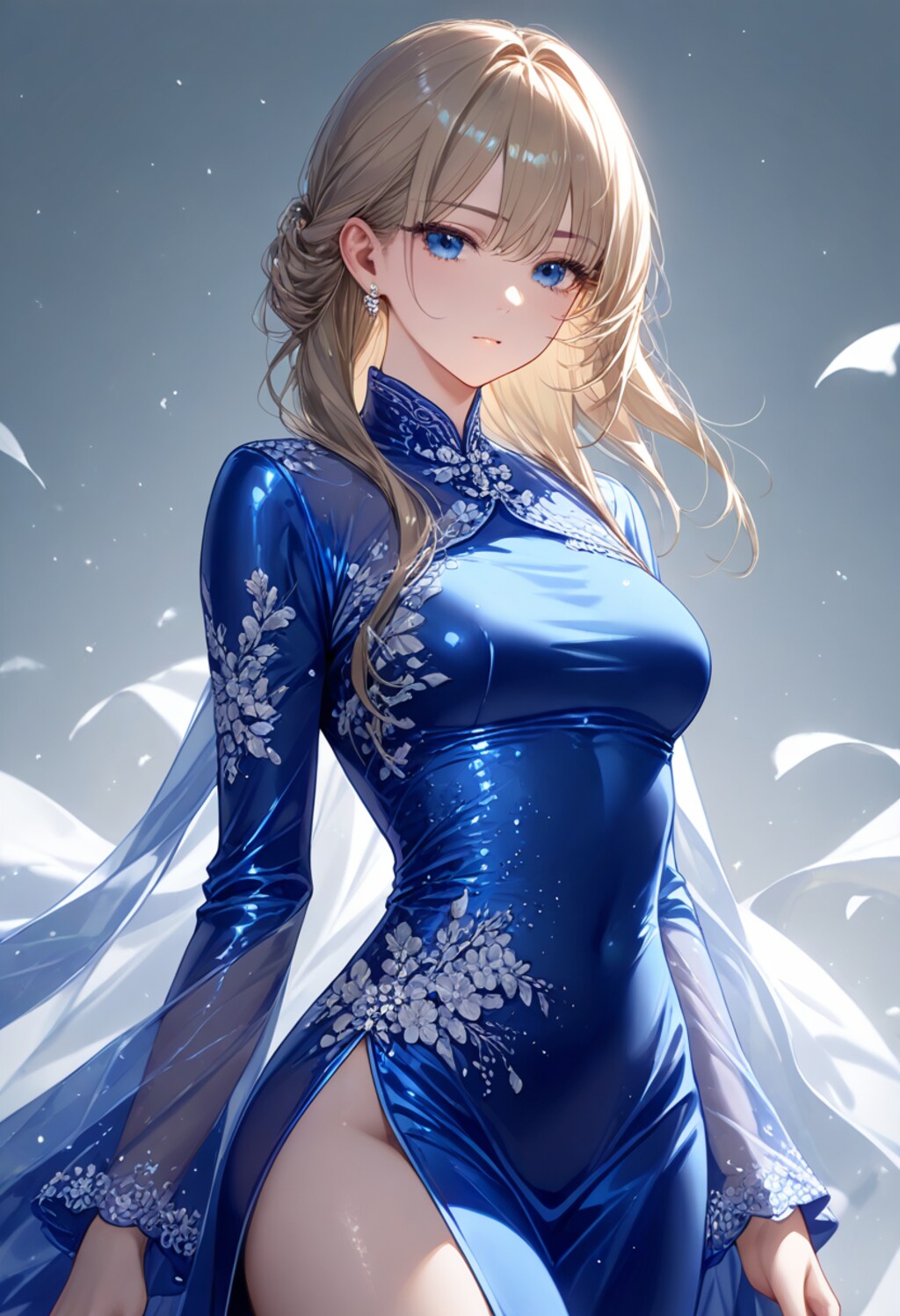 【Today's illustration】china dress③