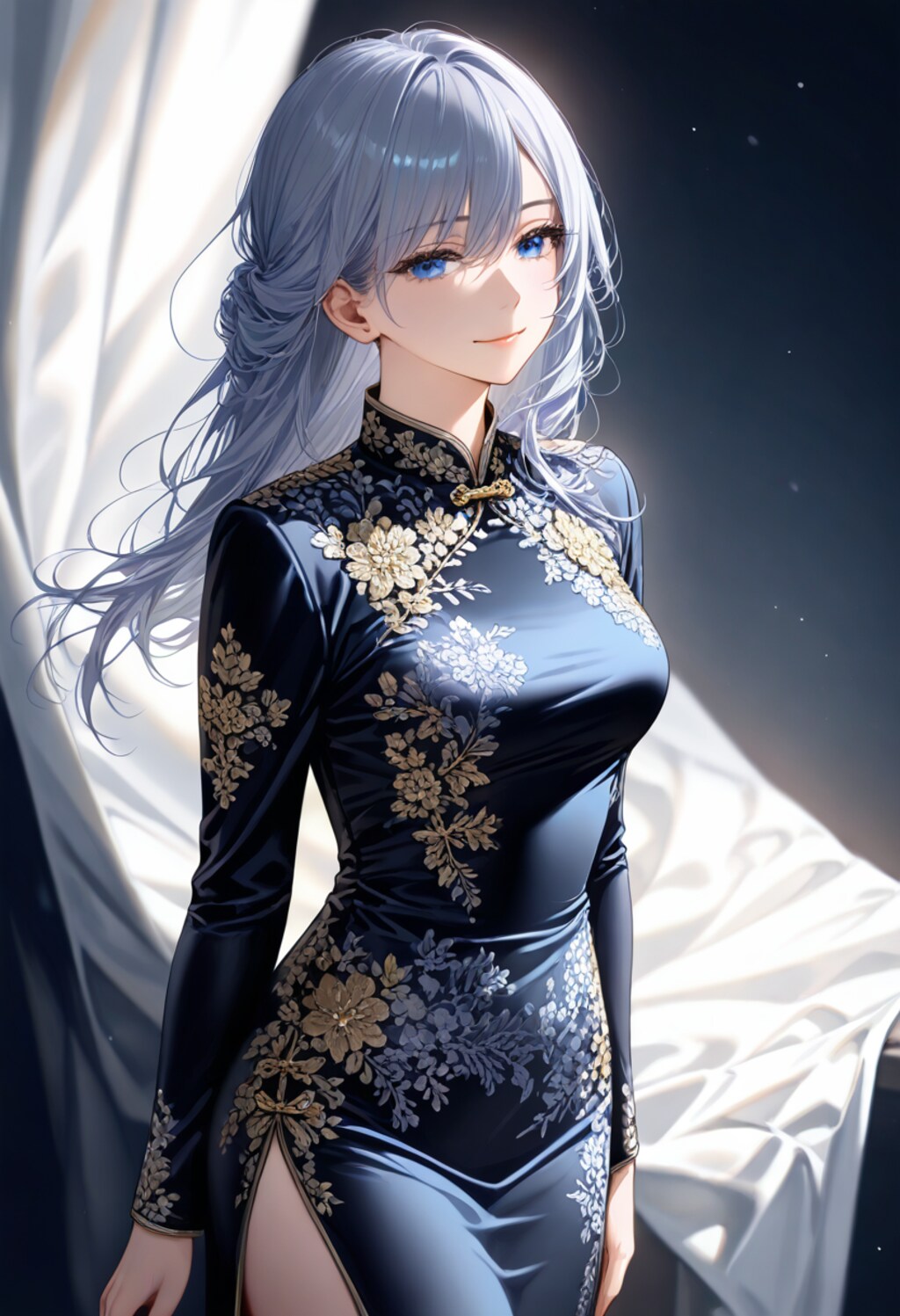 【Today's illustration】china dress③