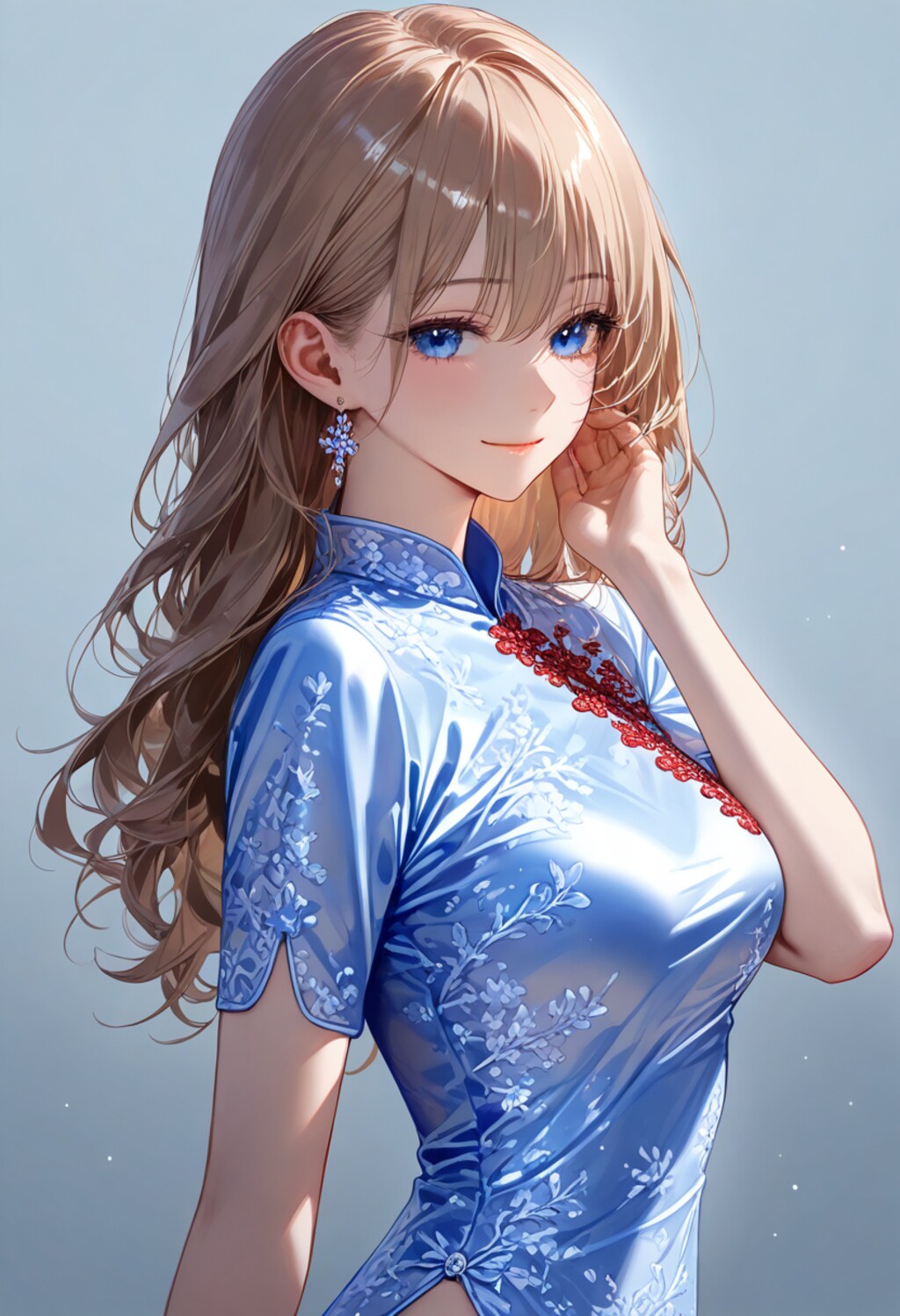 【Today's illustration】china dress③