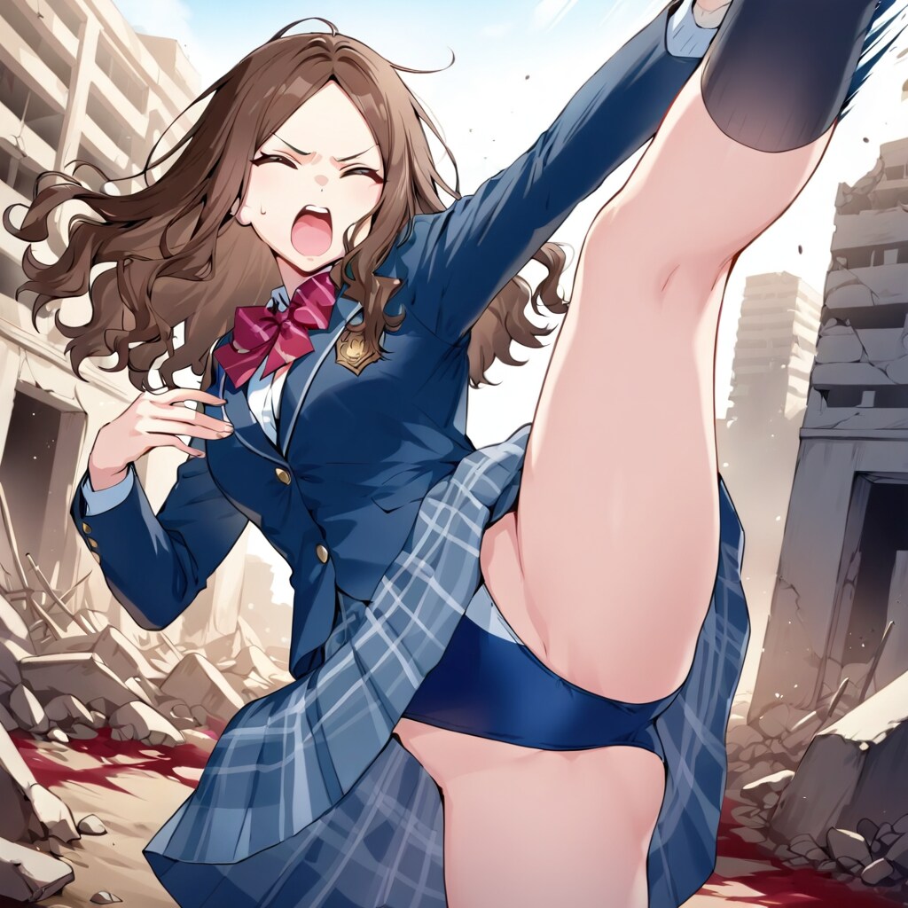 気配を感じて咄嗟に！！