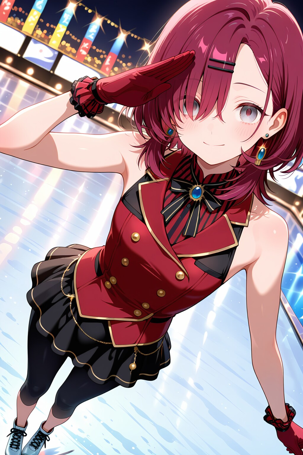 モロッコ×スケート衣装①
