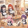 海辺の猫カフェタワーにて 3枚目