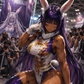ミルコのコスプレ　と、撮影後 2枚目