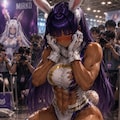 ミルコのコスプレ　と、撮影後 3枚目