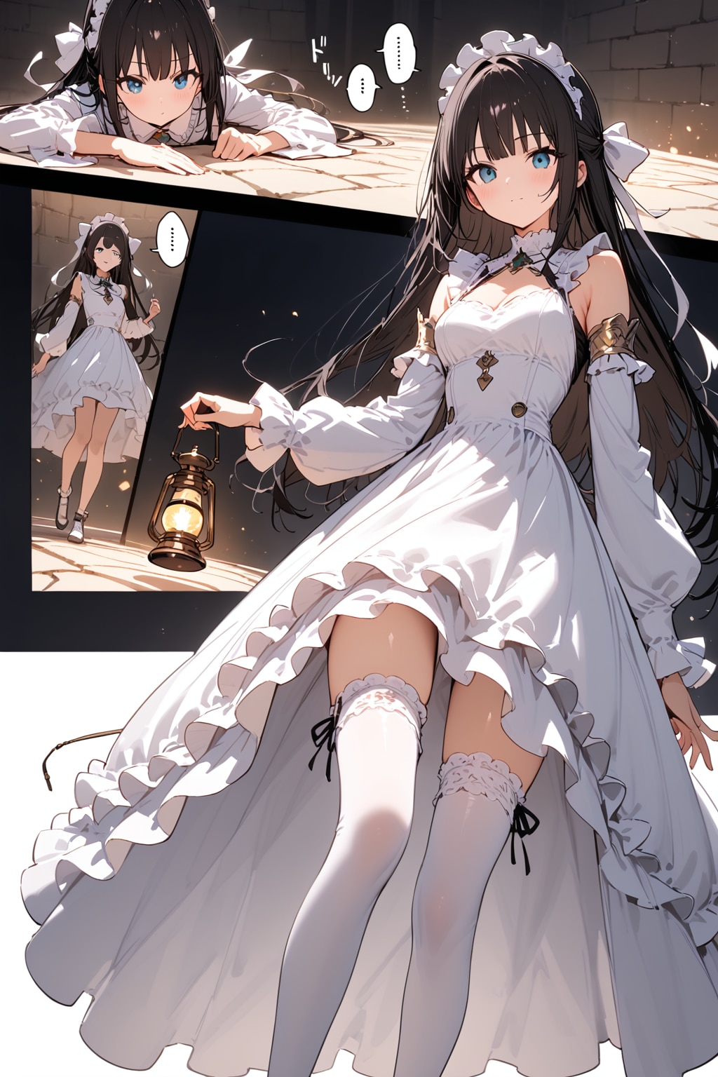 お城の地下は迷宮で…?