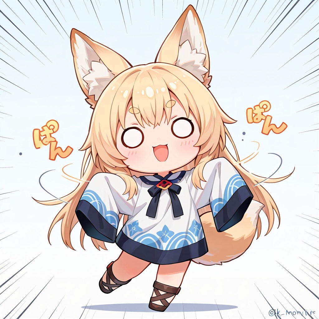 あらぶる萌え袖