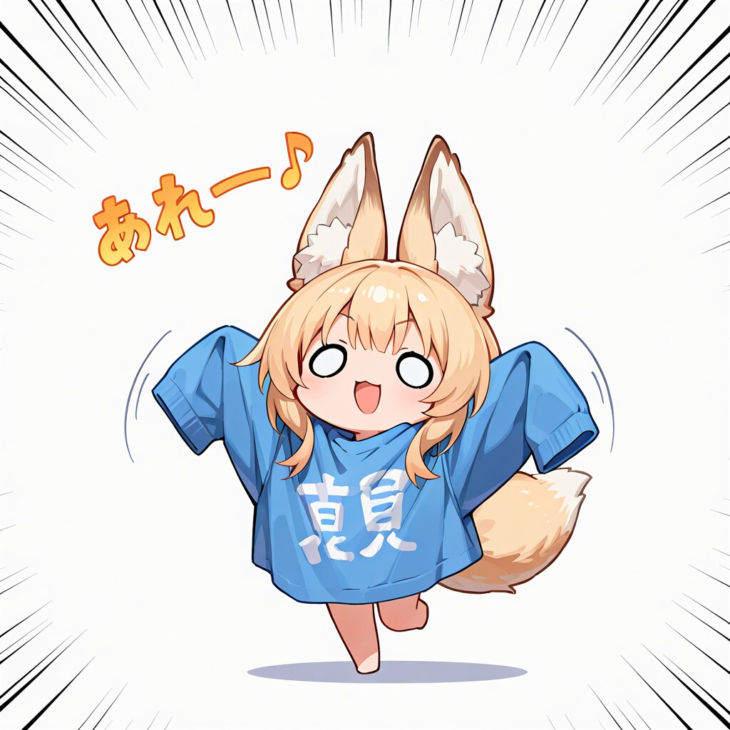 あらぶる萌え袖