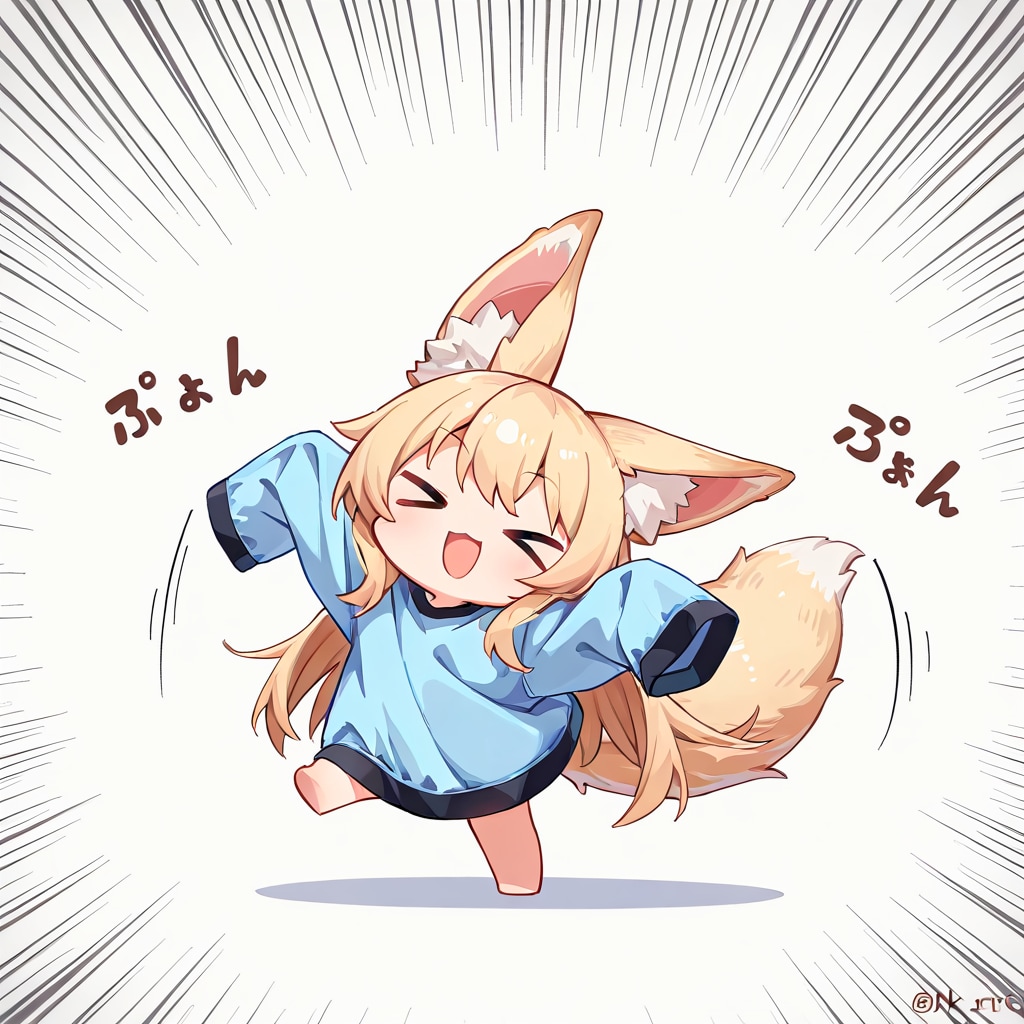 あらぶる萌え袖