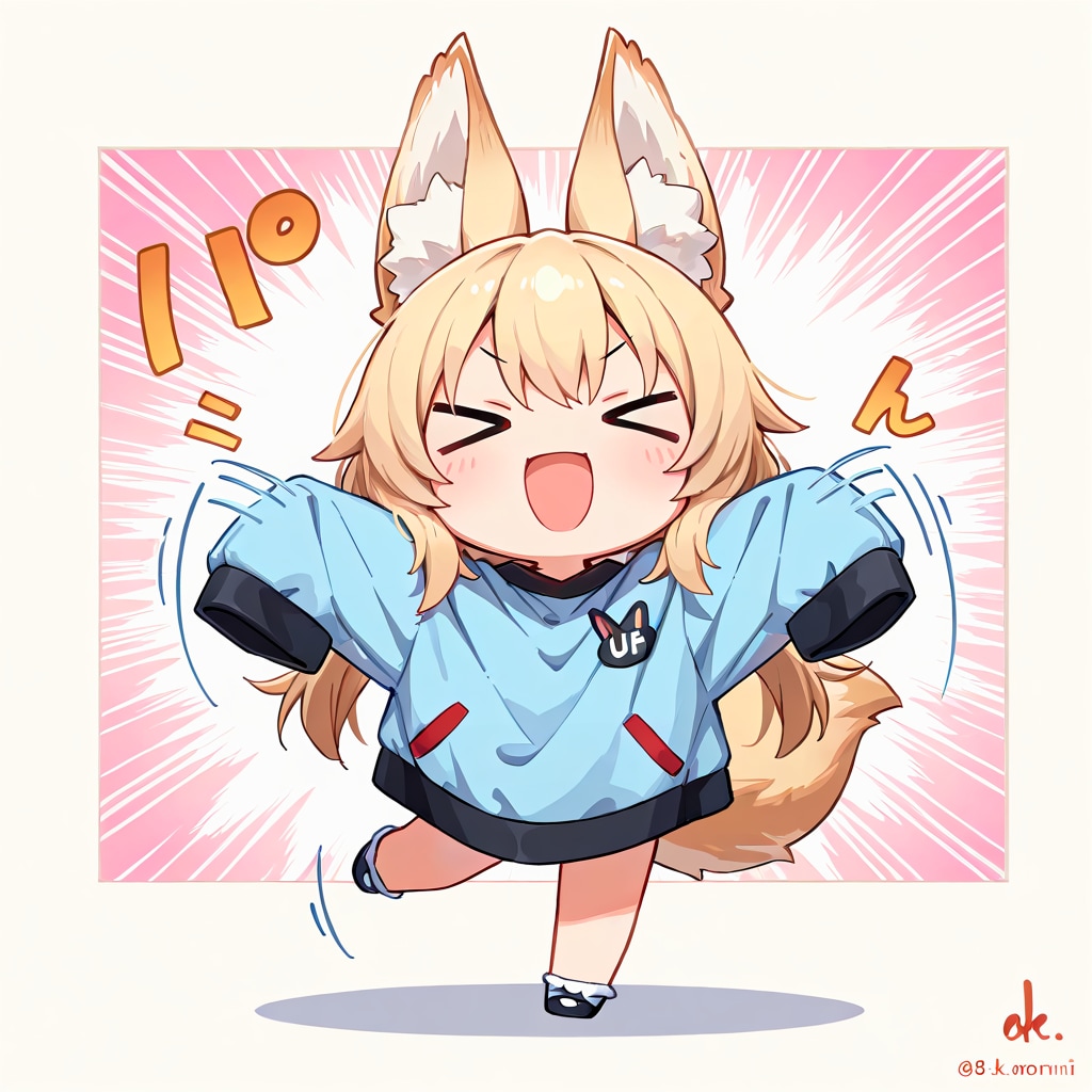 あらぶる萌え袖