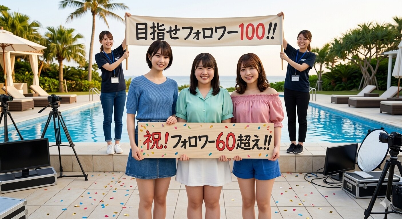 祝！フォロワー60超え