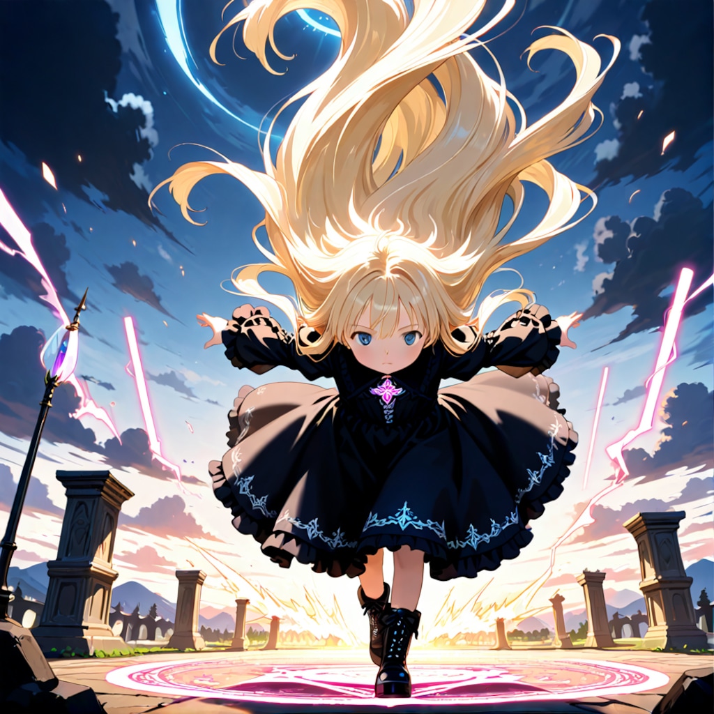 見習い魔法使いの少女４