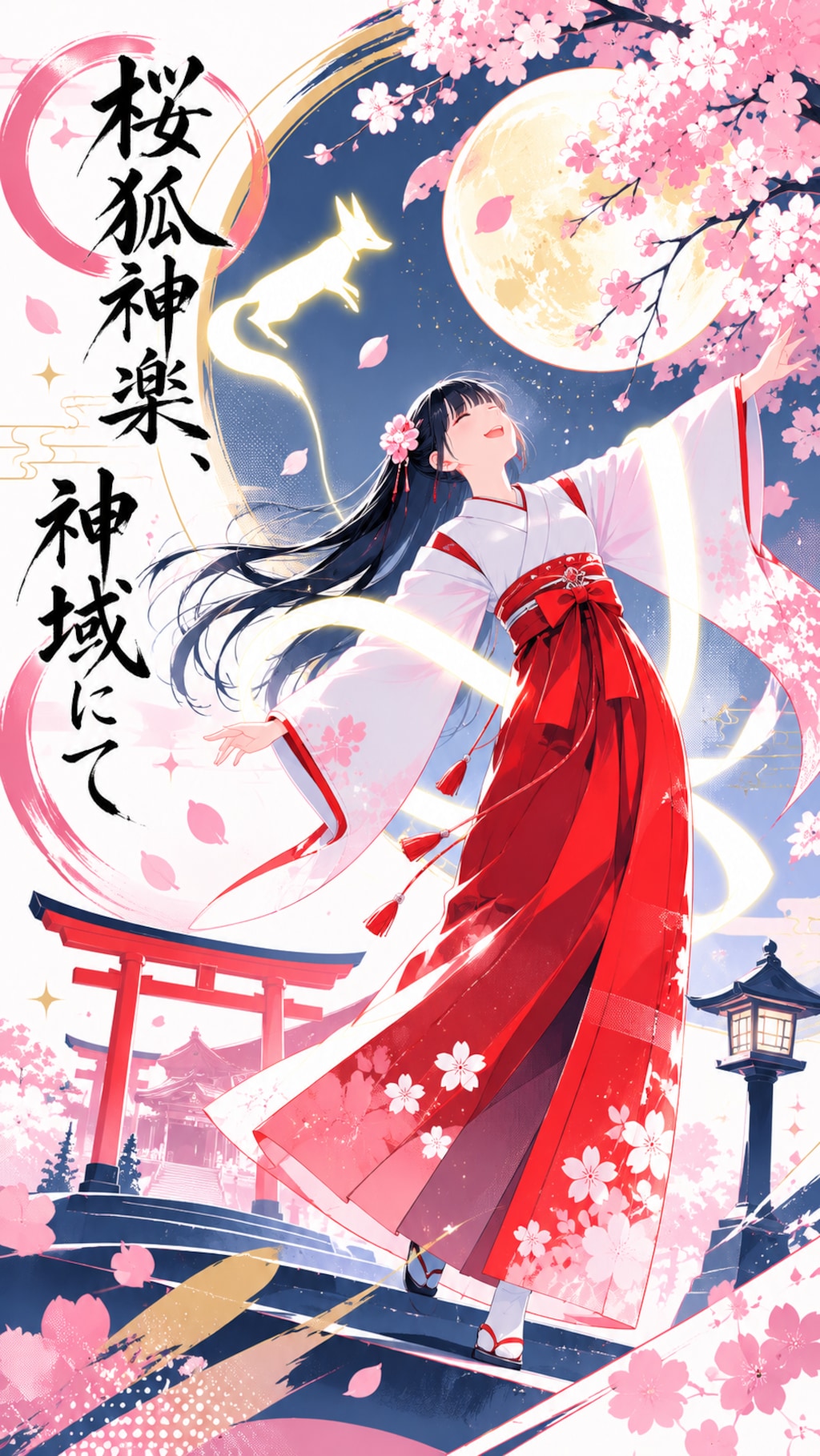 桜狐神楽、神域にて
