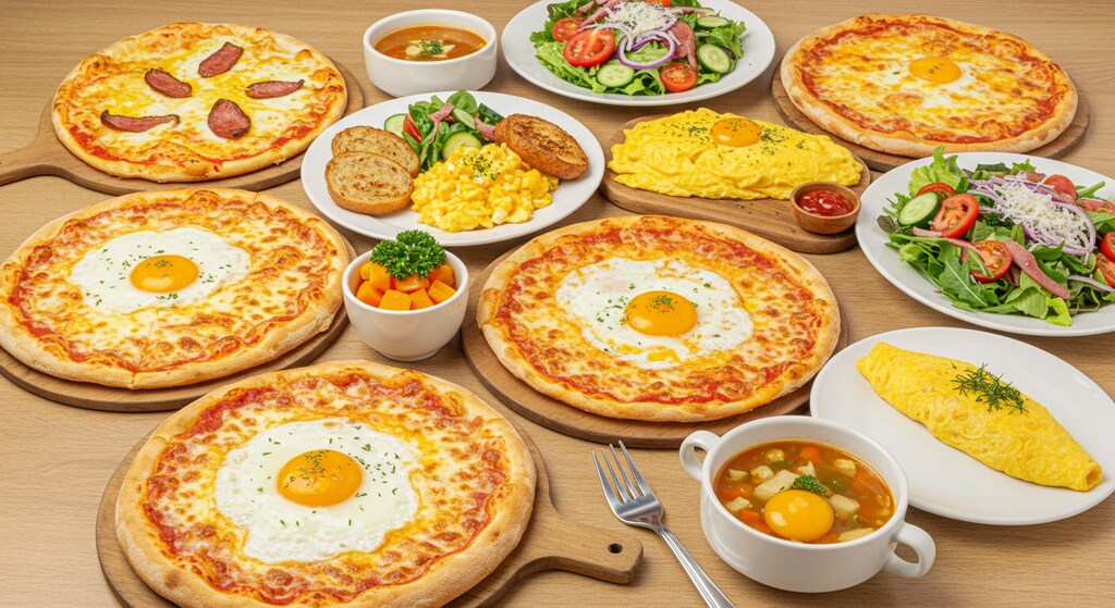 深夜食堂の卵料理食べ放題プラン