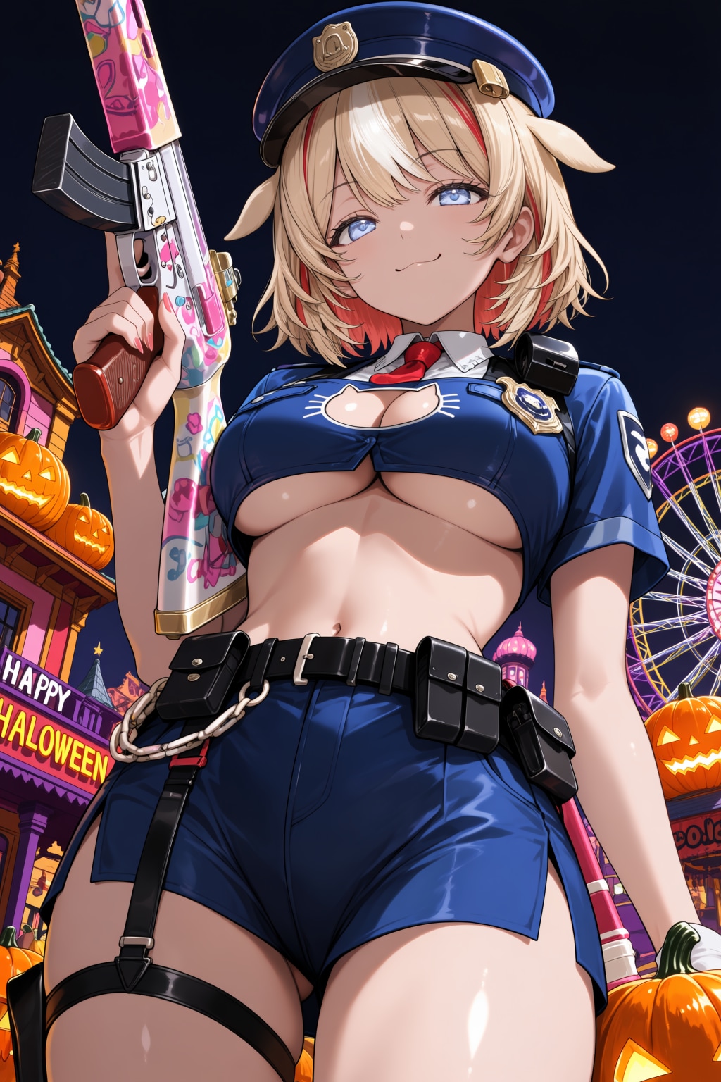 ミニスカ猫ポリス