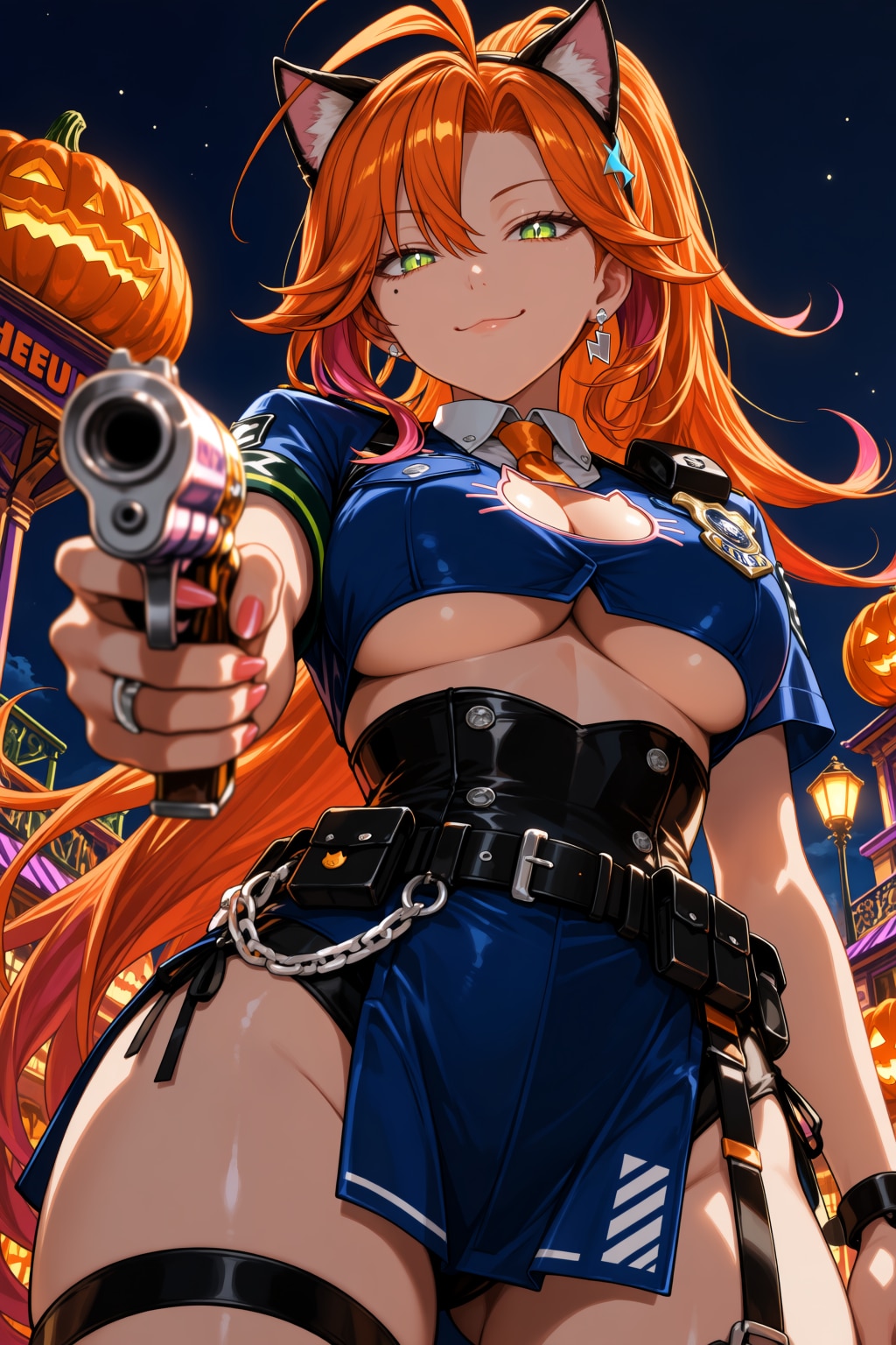 ミニスカ猫ポリス
