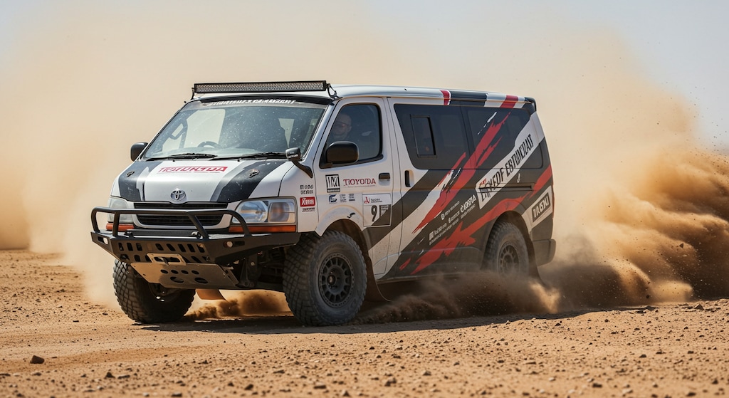 ハイエースラリーカー