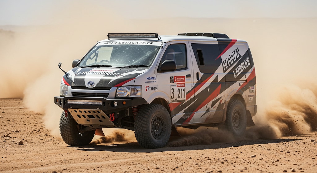 ハイエースラリーカー