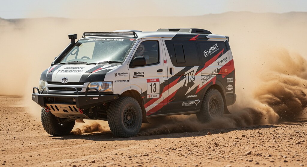 ハイエースラリーカー