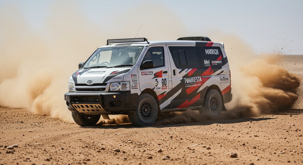 ハイエースラリーカー