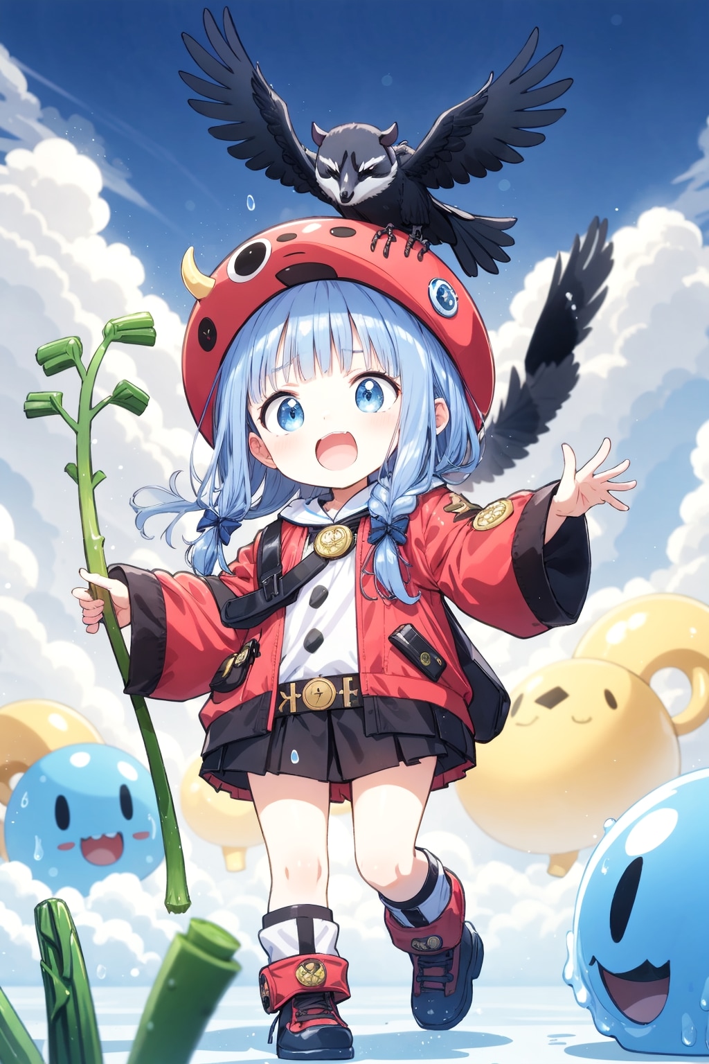 青髪ちゃん