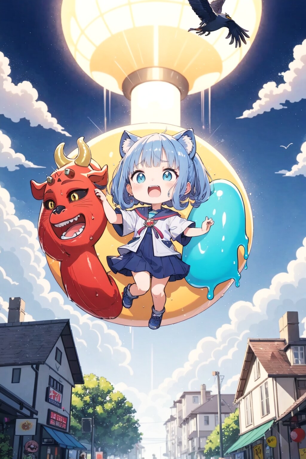 青髪ちゃん