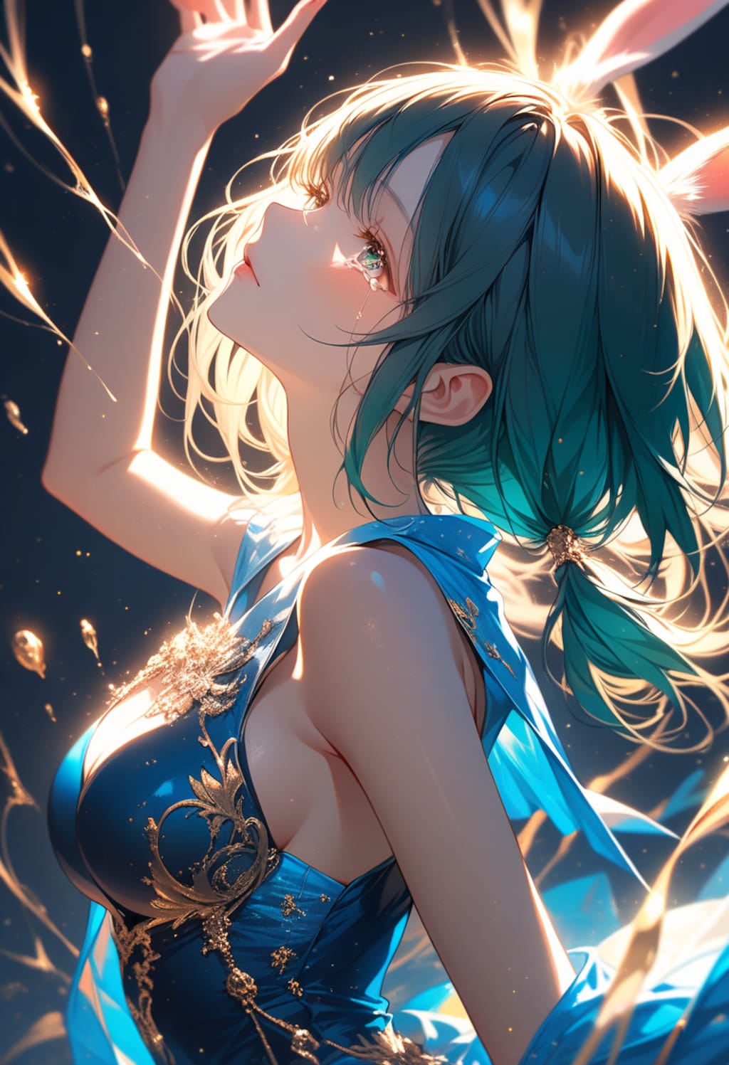 幻想的な踊り子