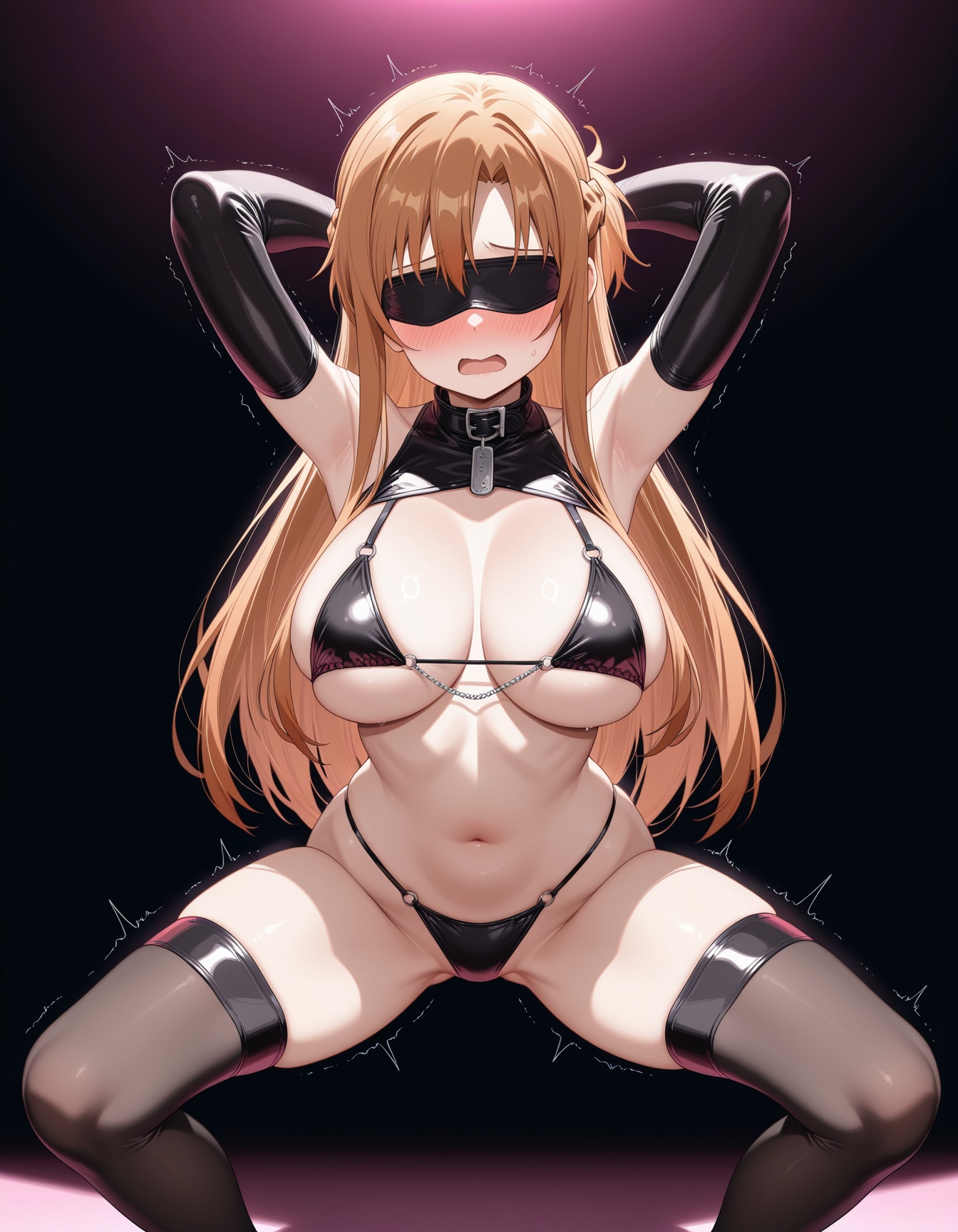 セクシーダンスをするアスナさん