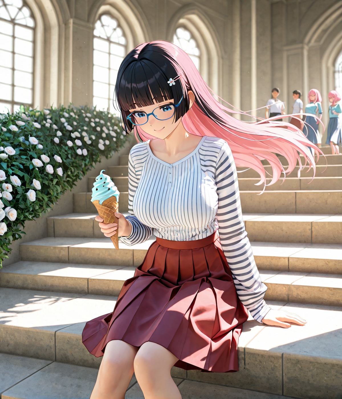 「何？ かわいいって？」