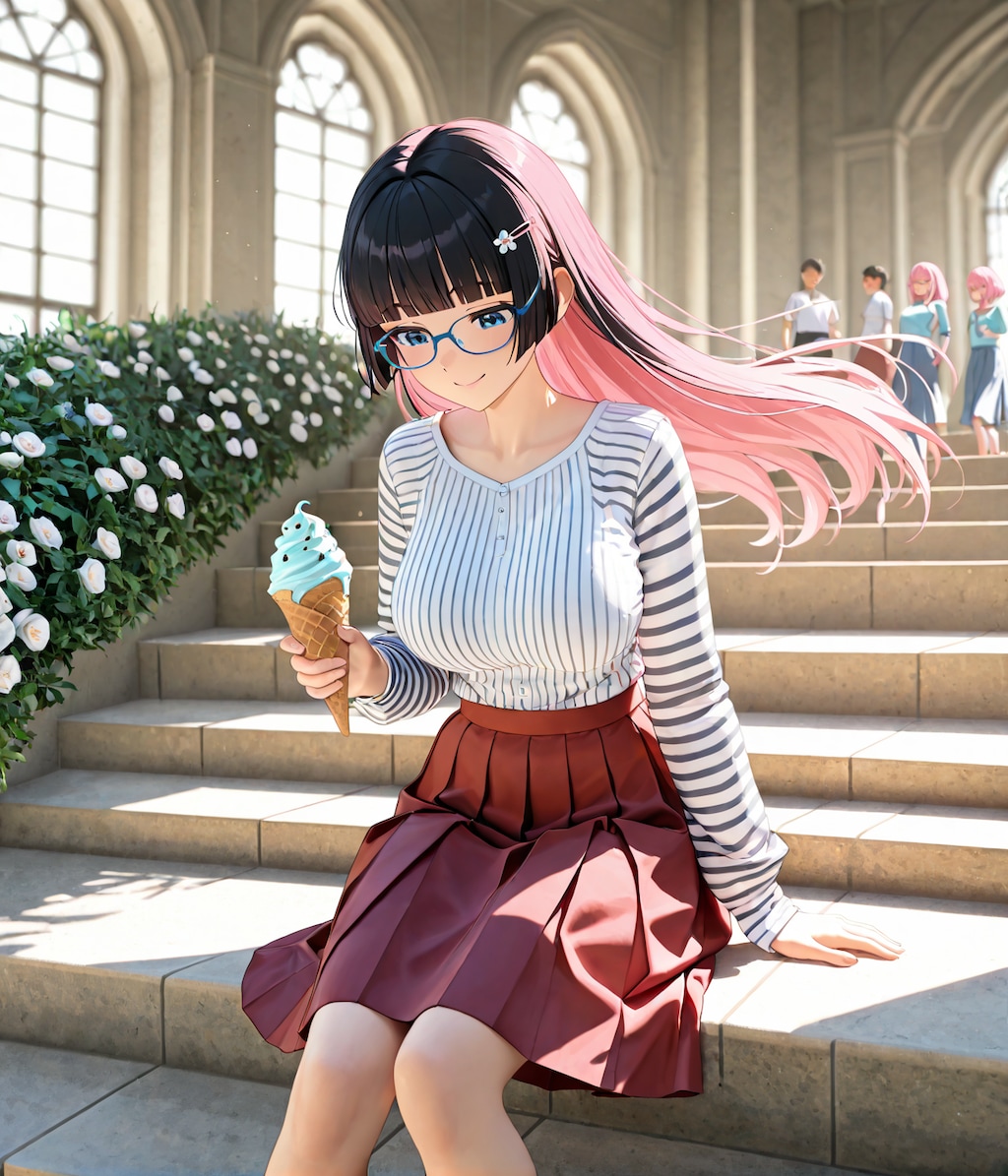 「何？ かわいいって？」