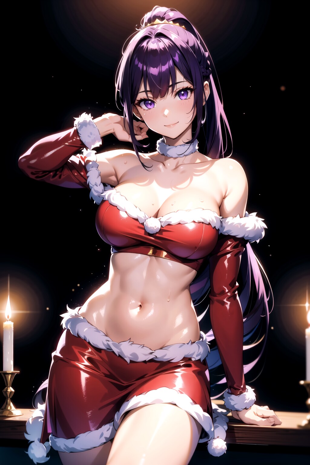 サンタコスプレ_花南（かなん）