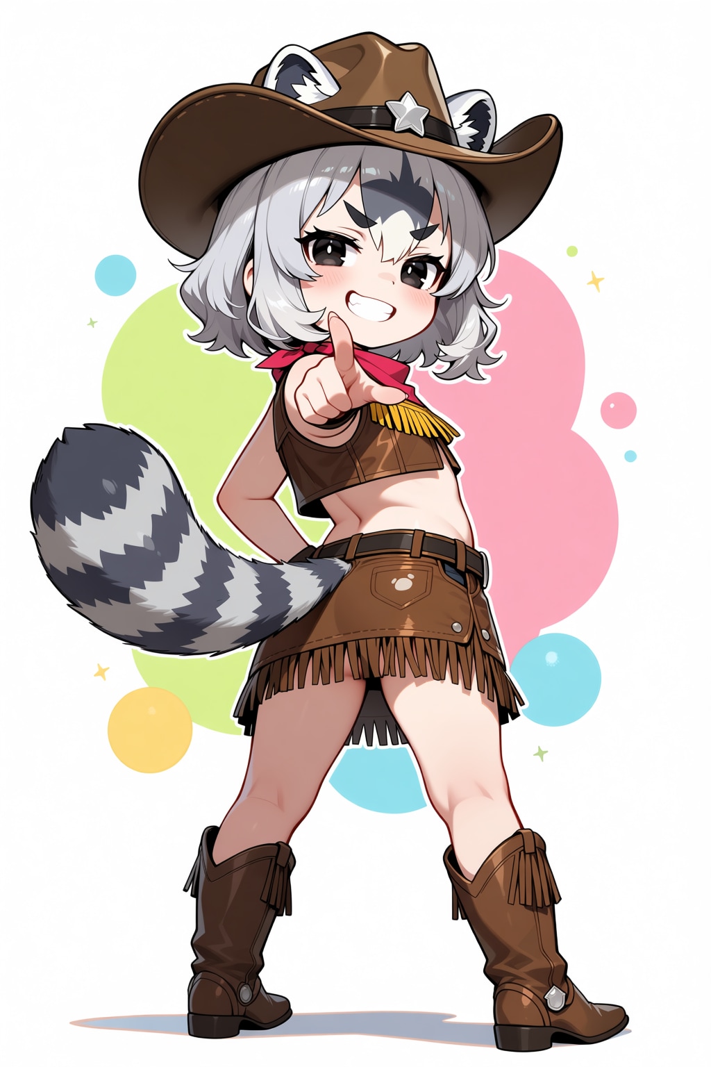 アライグマとタヌキの尻尾は違うのだ！！