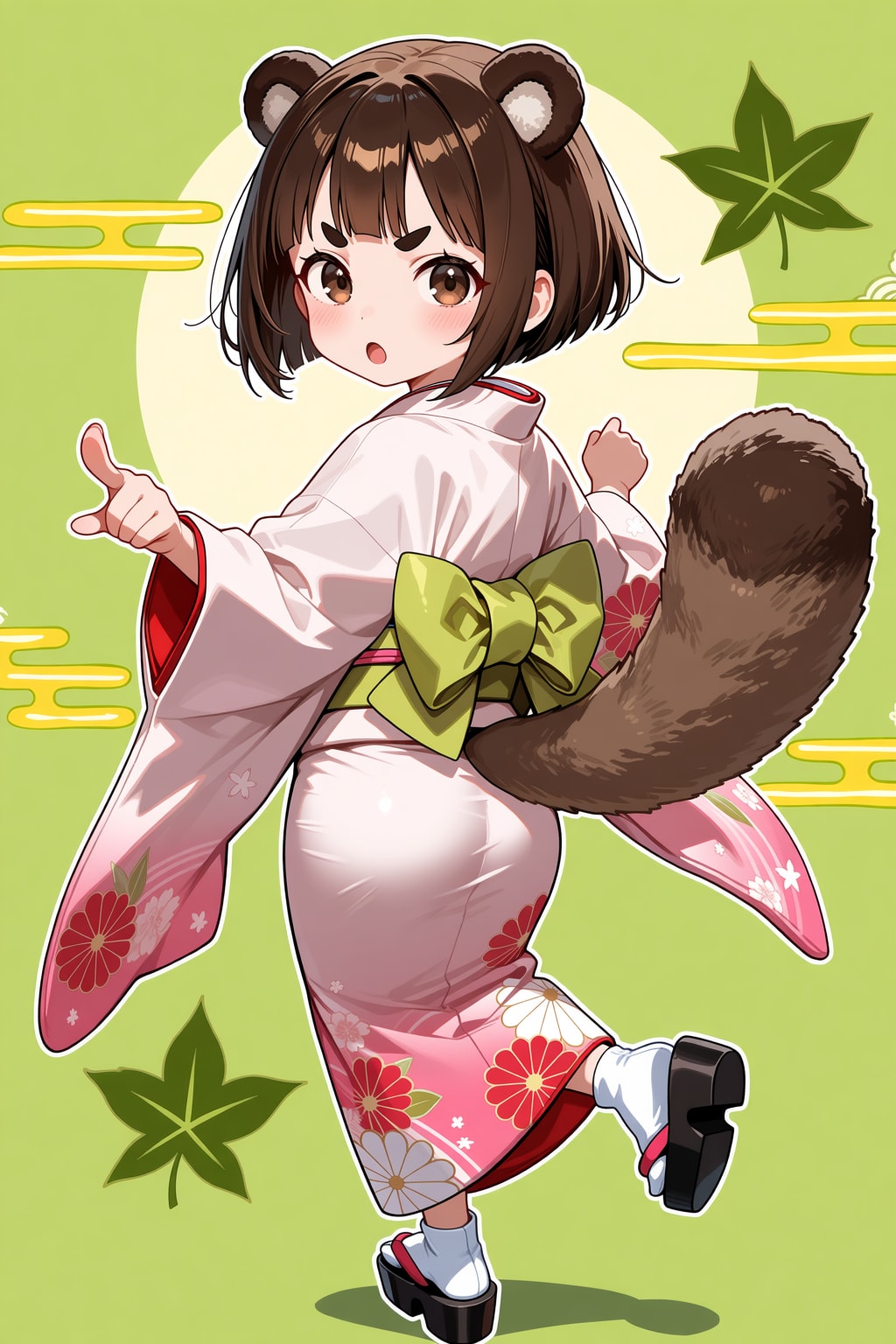 アライグマとタヌキの尻尾は違うのだ！！