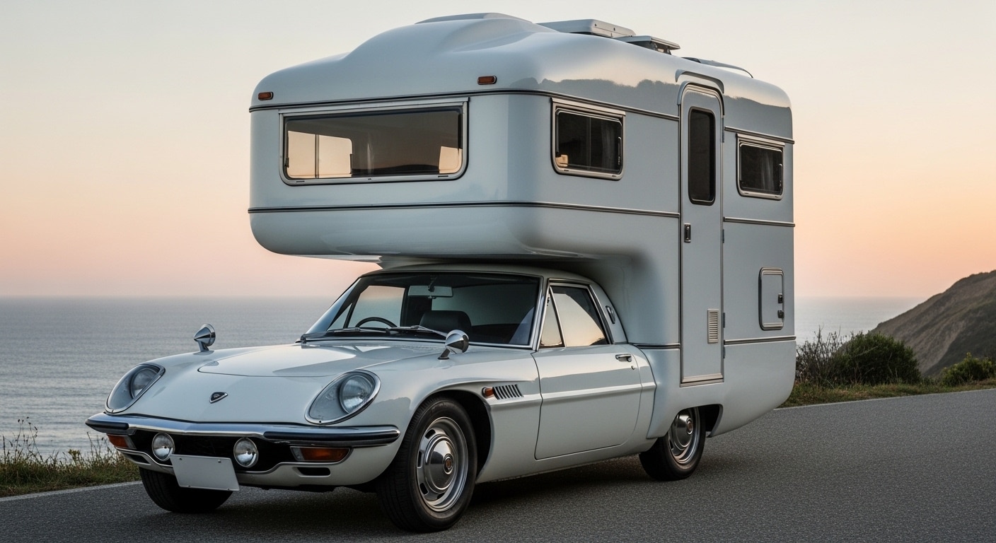 コスモスポーツキャンピングカー | の人気AIイラスト・グラビア